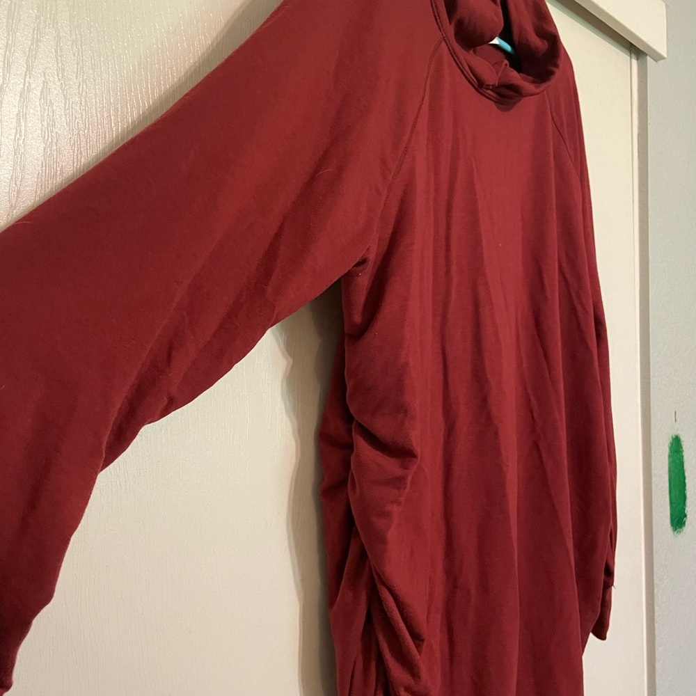 Isabel Maternity Turtleneck Tunic - Picture 6 of 7